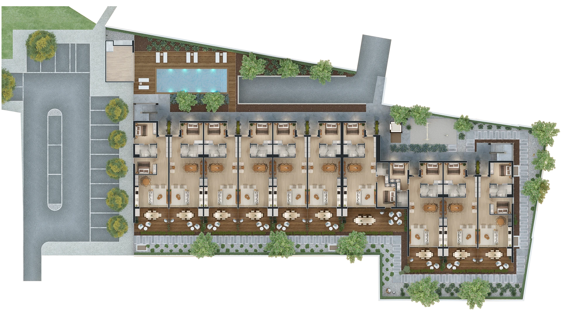 Plans et agencements