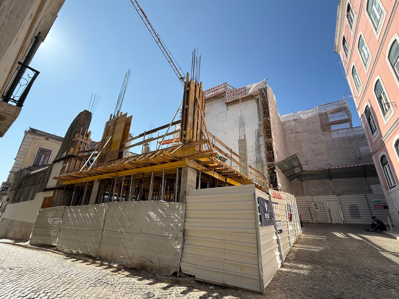Pátheo da Lithographia - construction progress 2026-08-15