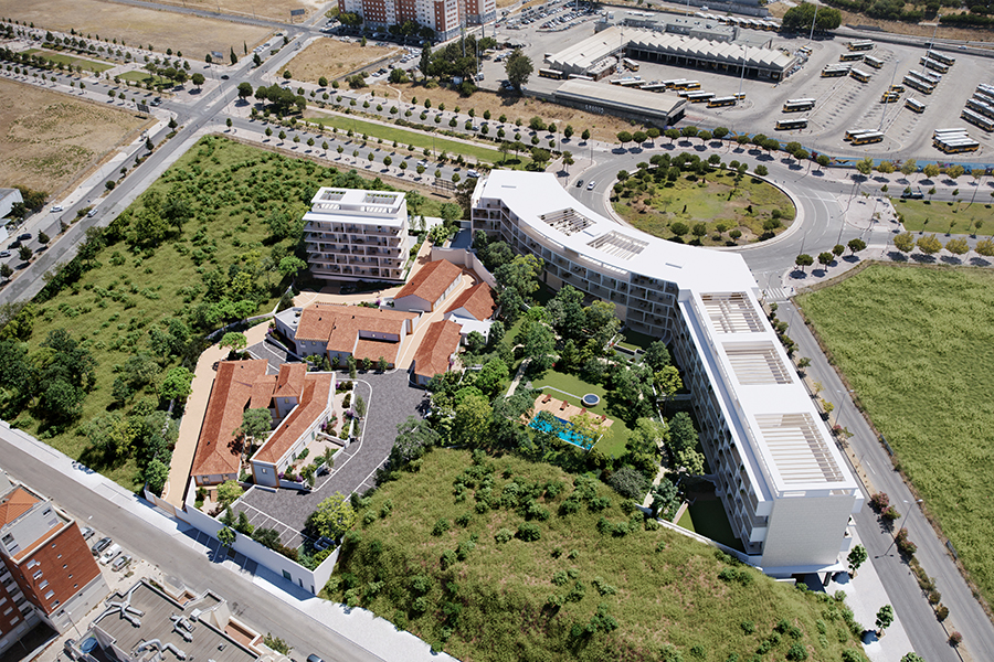 Lisbon Heights na Alta de Lisboa atinge 93% de vendas um ano e meio após início da construção