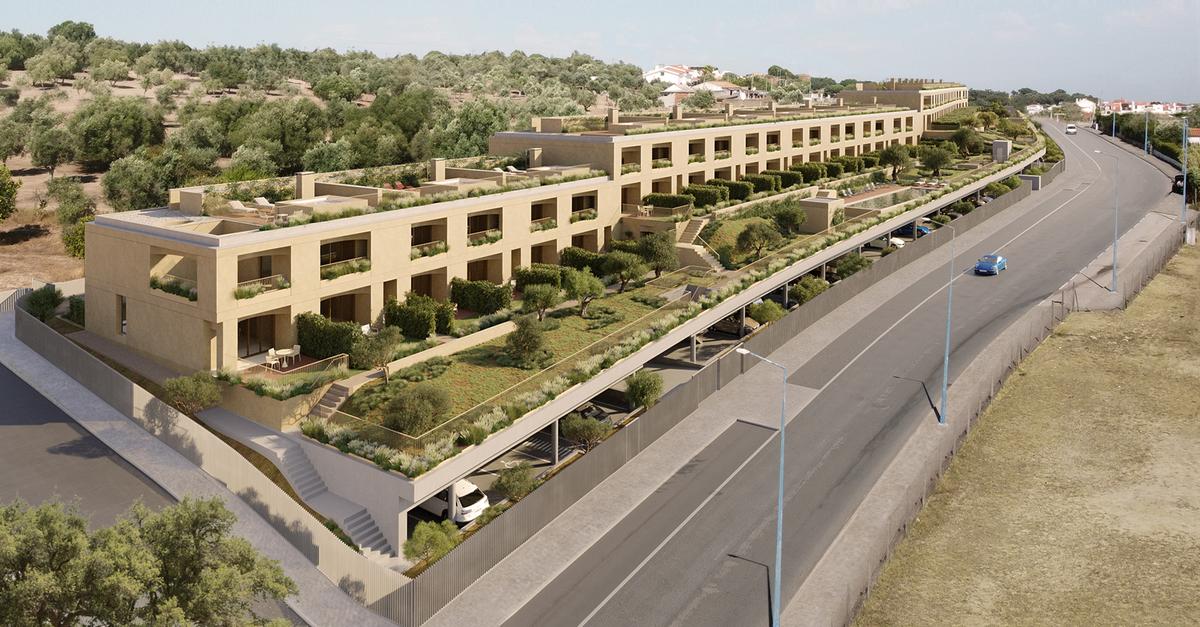 Está a nascer um novo empreendimento com 95 apartamentos em Alcácer do Sal - RE Portugal
